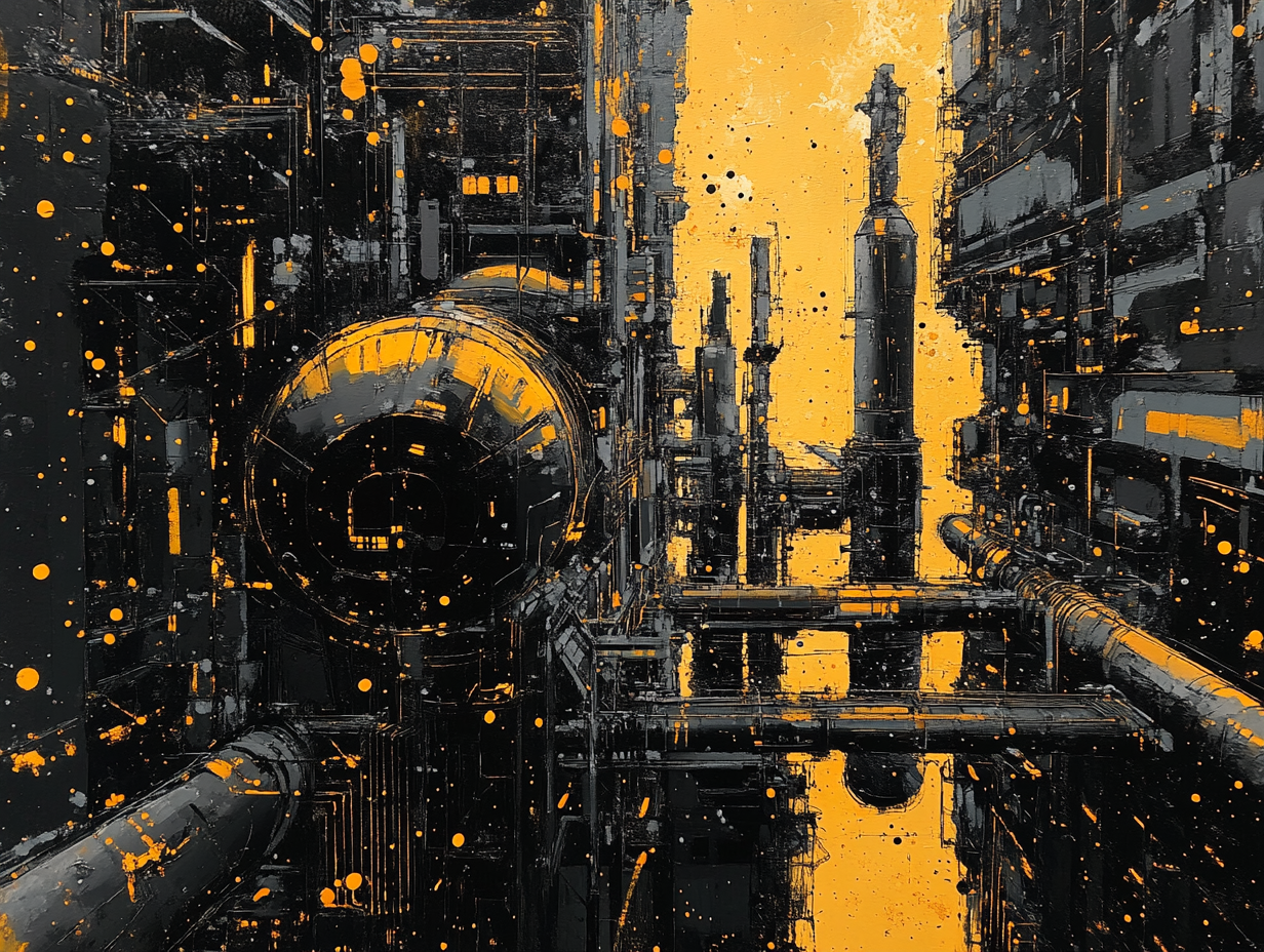 rachel_76451_Surrealism_industry_gouache_black_and_gold_color_s_7d7be0bb-0dc3-48eb-ab97-51ac5f298a3c